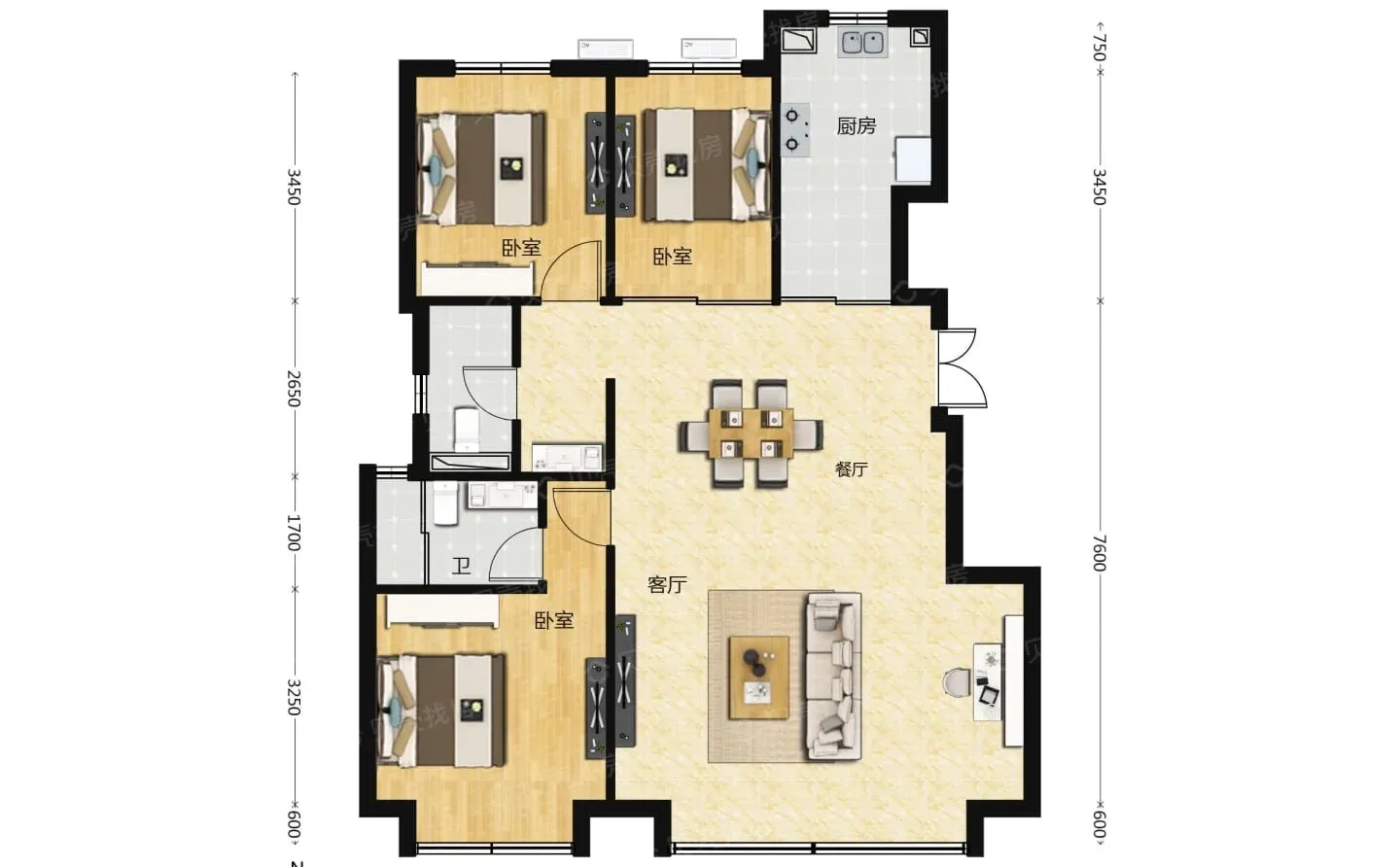 太原刚需看过来120㎡现房💰150万，今年买