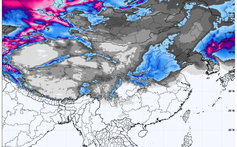 北方降雪已成定局