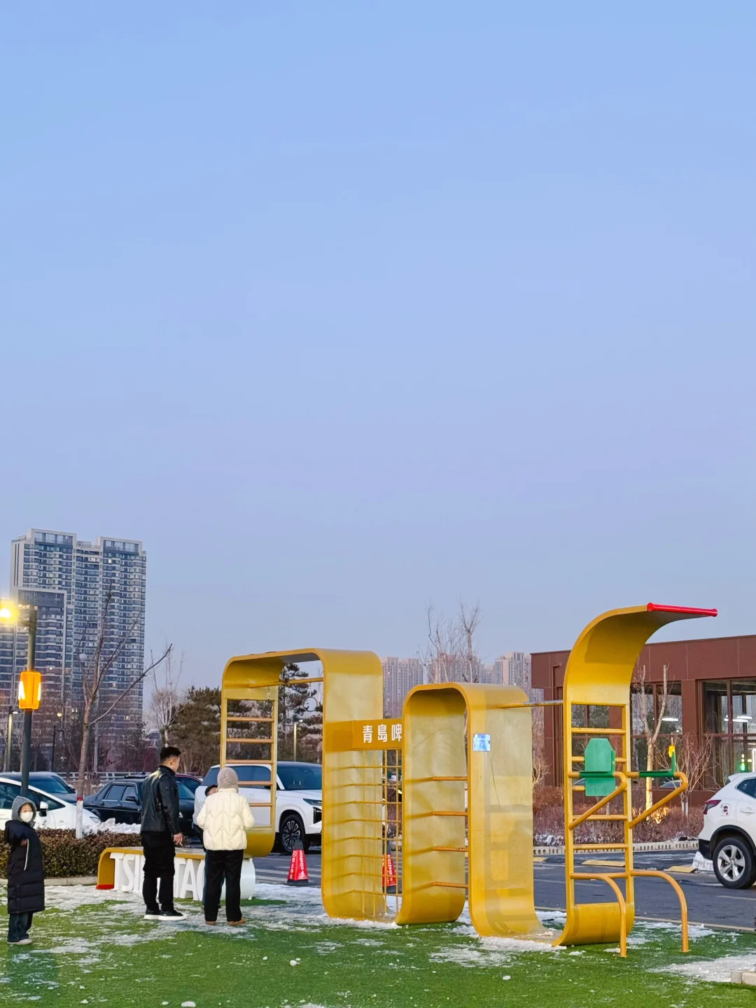 太原的！青岛啤酒运动公园！