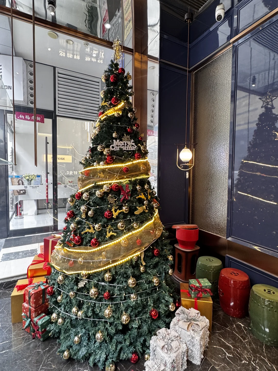 太原的圣诞氛围已经next level了🎄