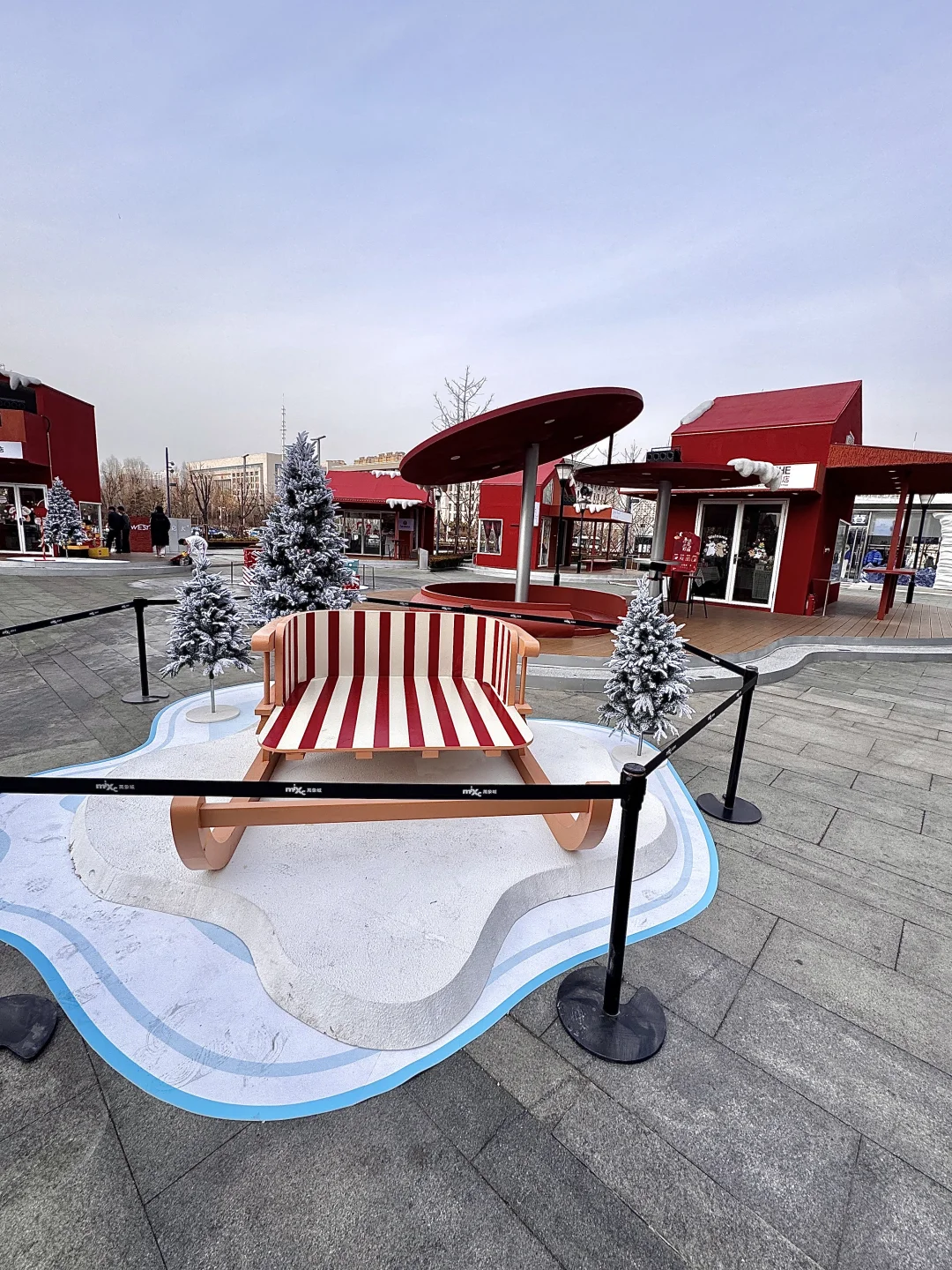 太原的圣诞氛围已经next level了🎄