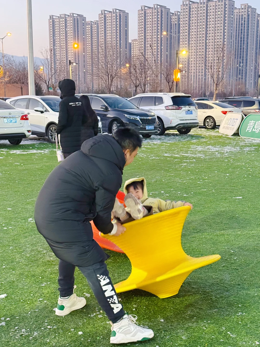 太原的！青岛啤酒运动公园！