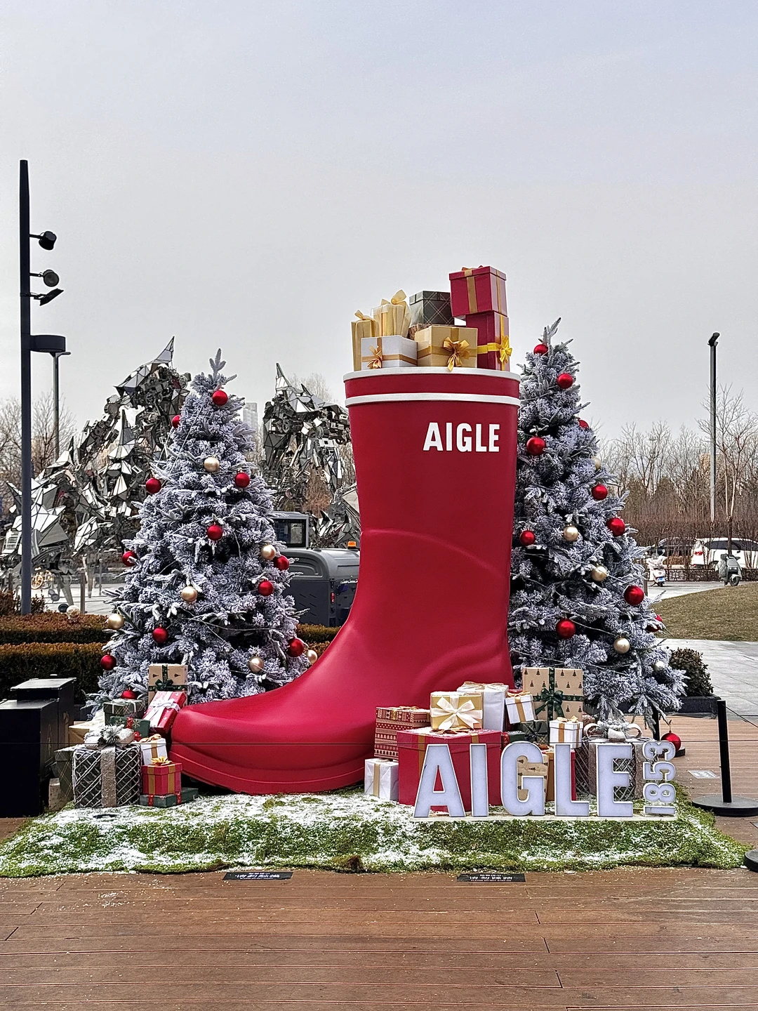 太原的圣诞氛围已经next level了🎄