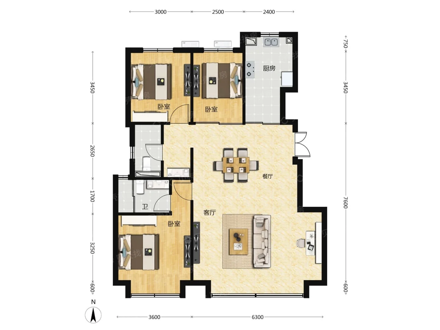 太原刚需看过来120㎡现房💰150万，今年买