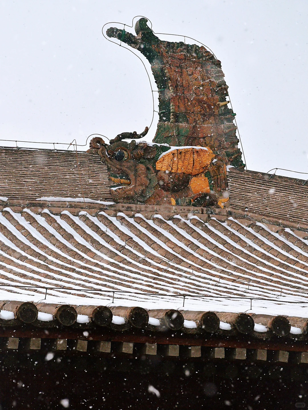 大雪入华严❄️