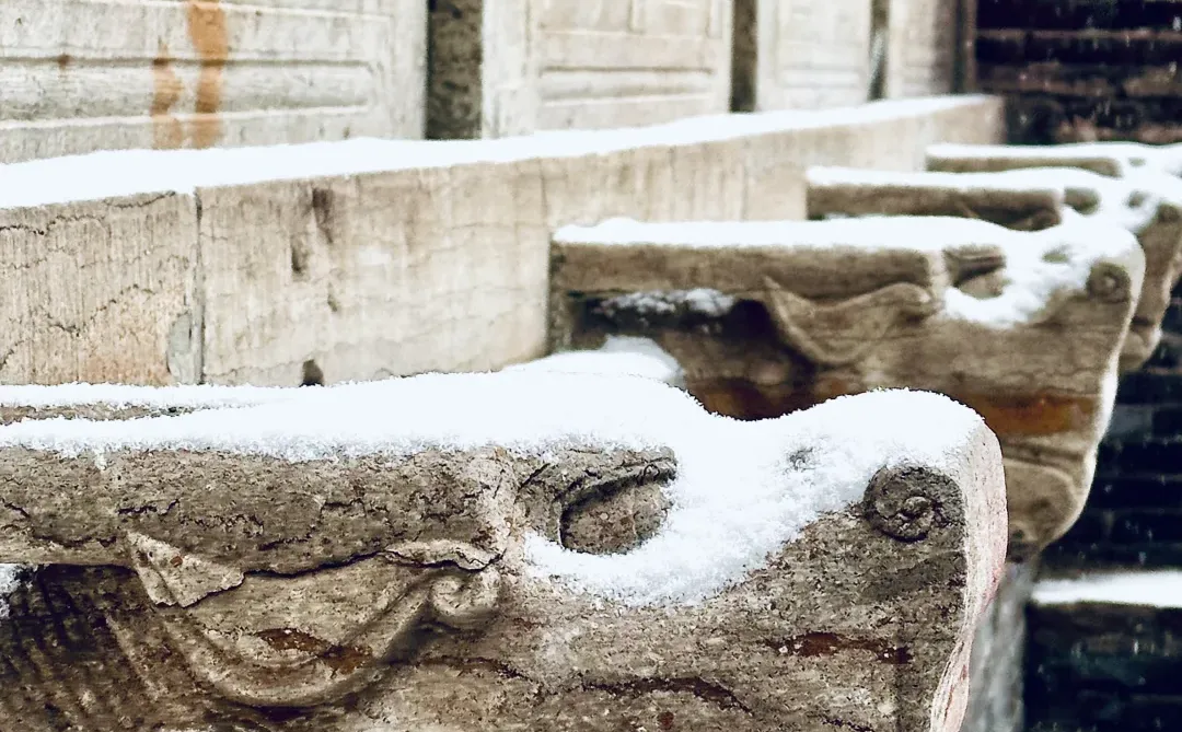 ❄️12.12太原初雪！文庙！这一刻美成了诗…