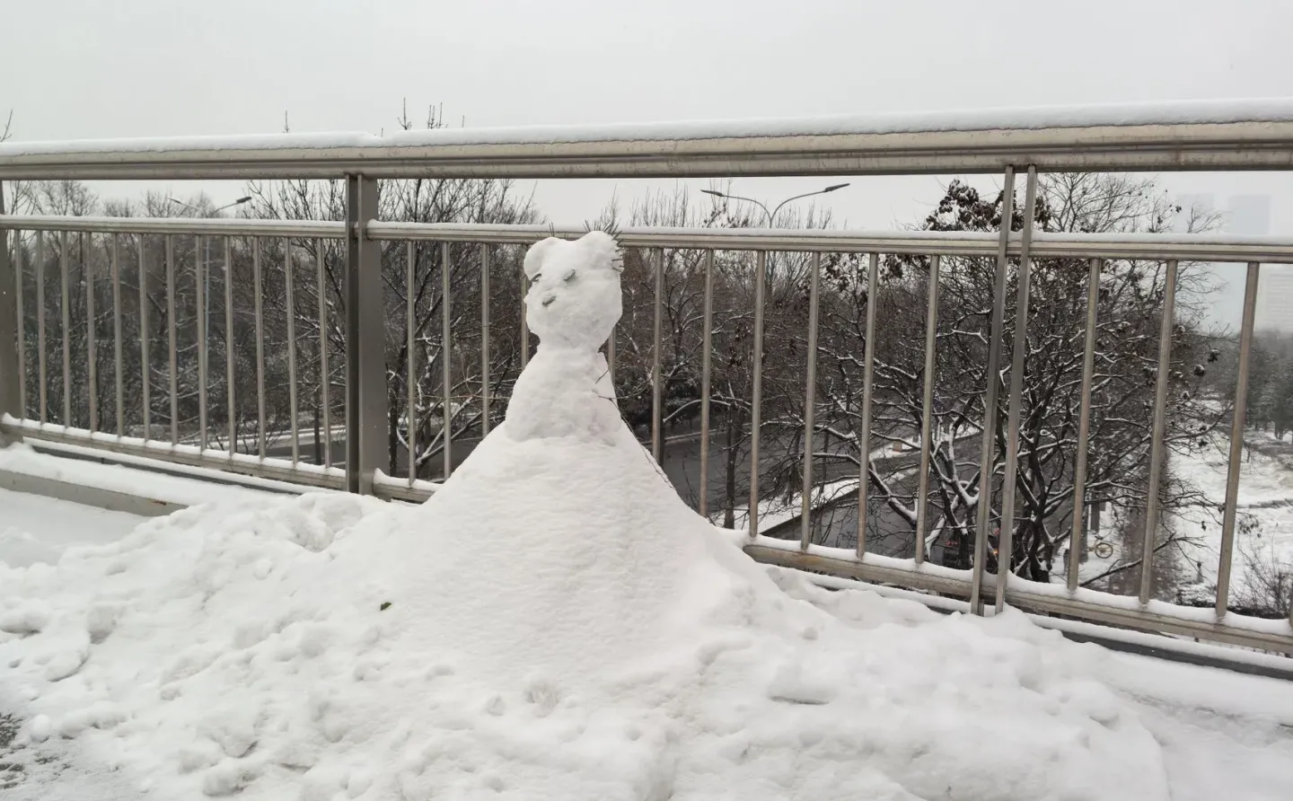 宝子们！太原初雪真的来了‼️