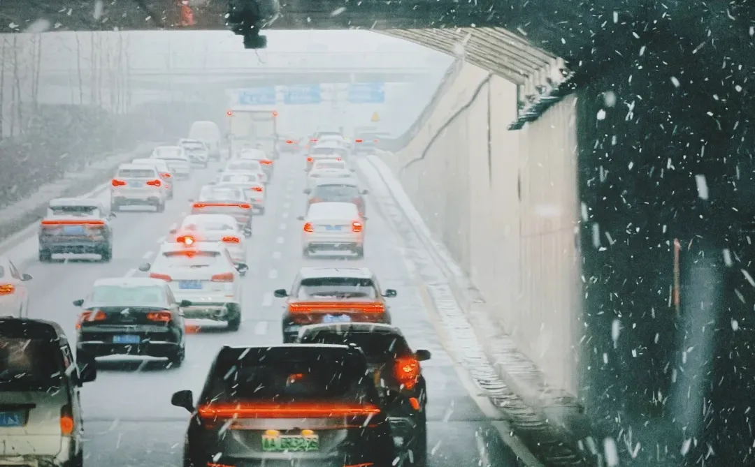 下雪了，很开心