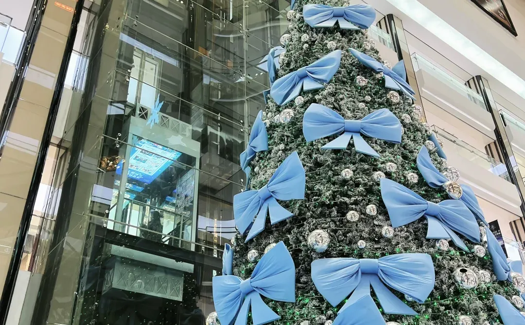 为了这颗圣诞树…我还想来一万次太原🩵❄️