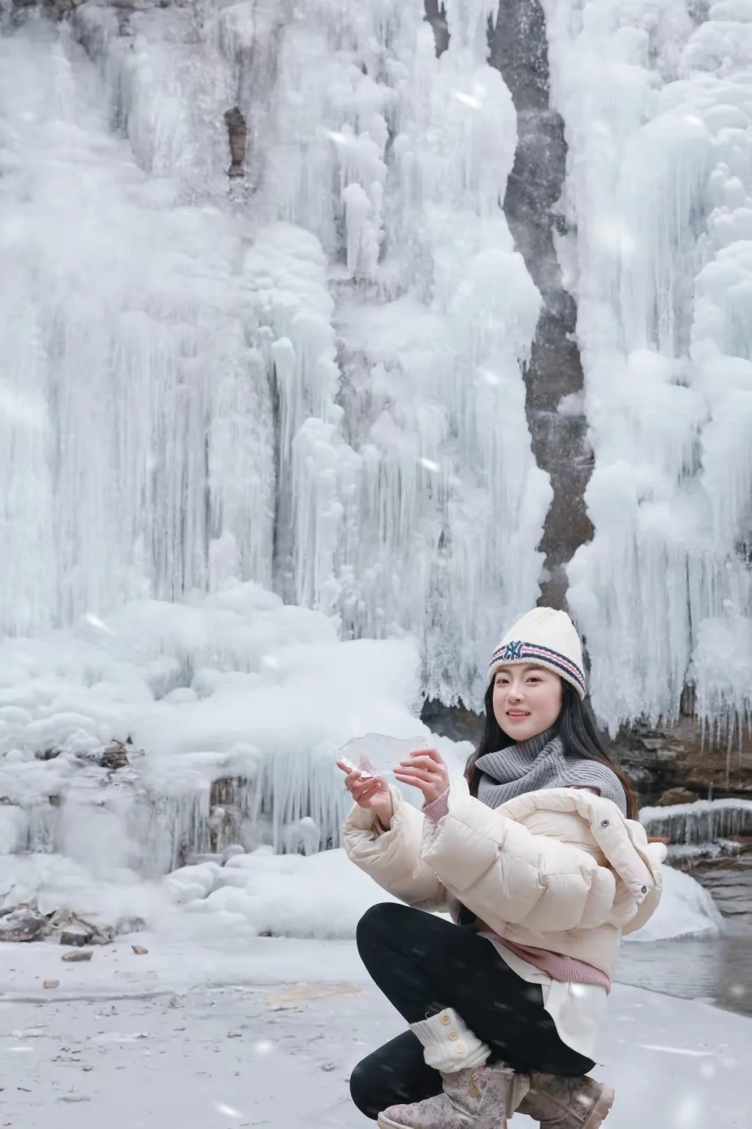 太原市🚗20min看冰瀑🧊是家门口的冰岛吧！
