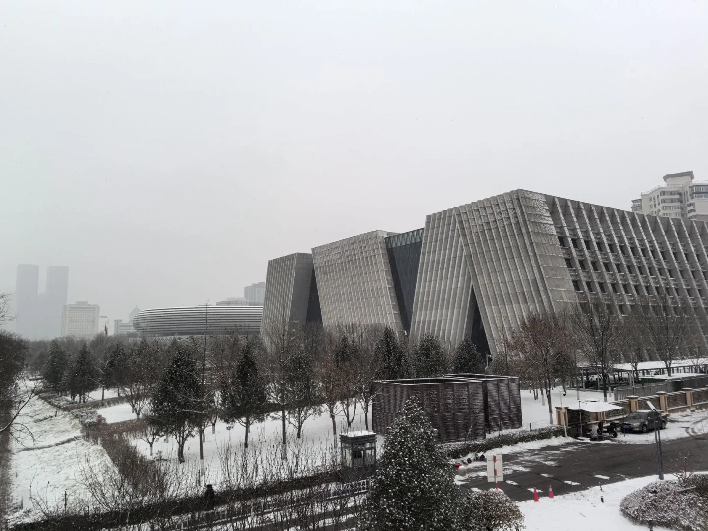 宝子们！太原初雪真的来了‼️