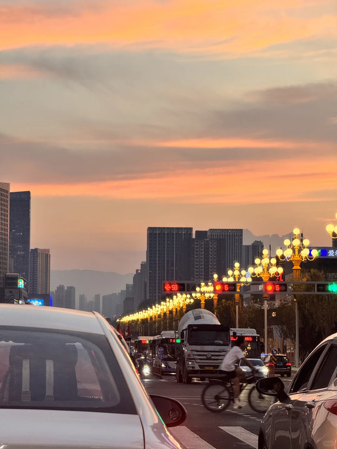 担心你错过了太原今天的晚霞