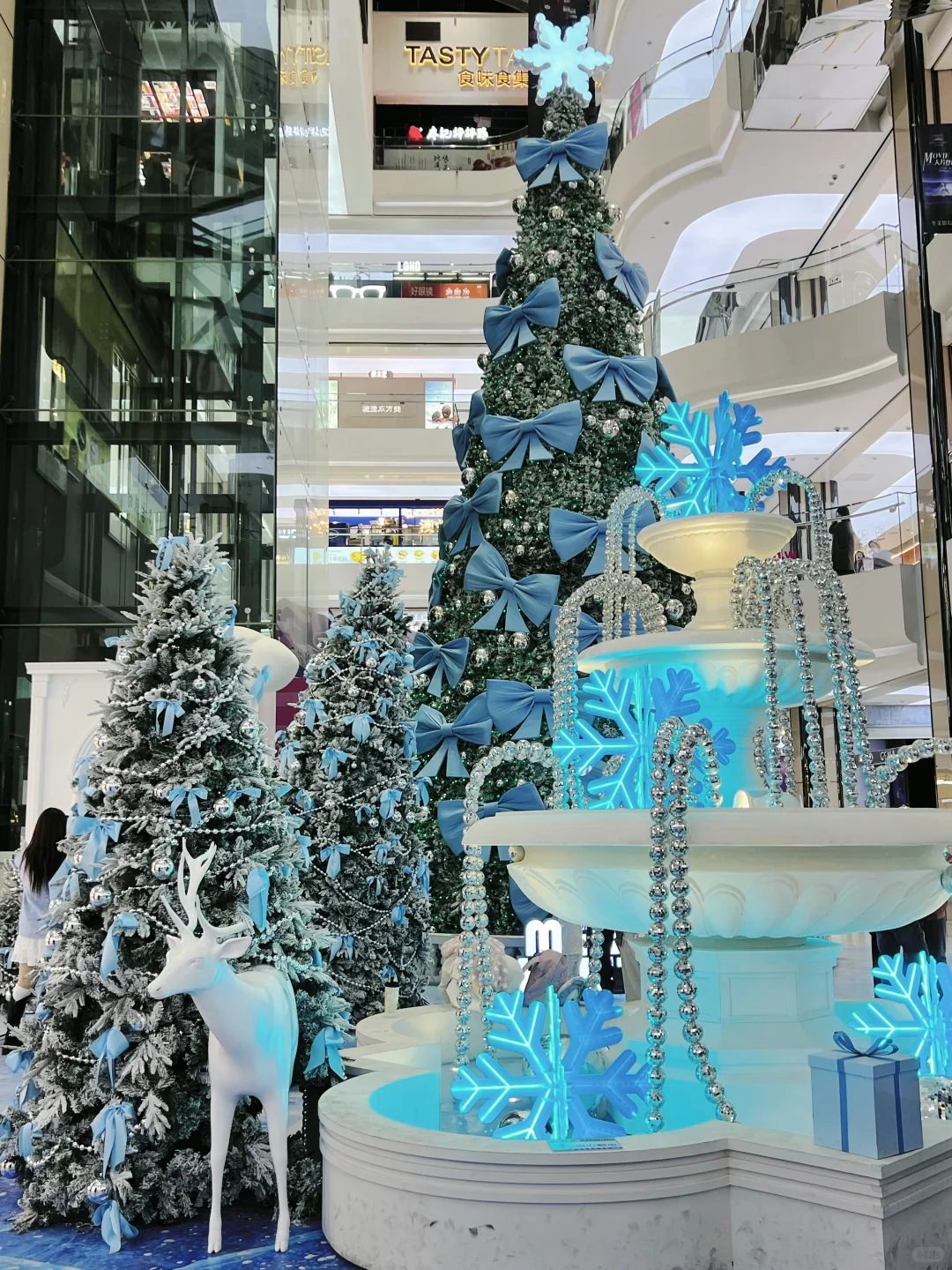 为了这颗圣诞树…我还想来一万次太原🩵❄️