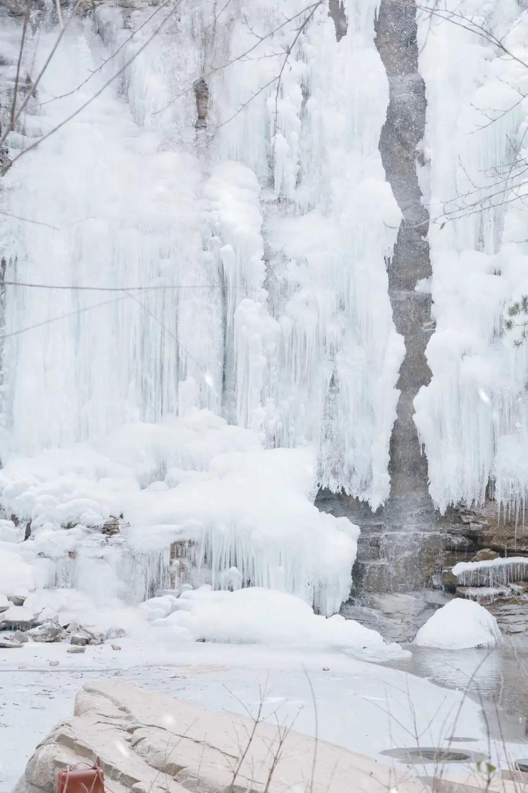 太原市🚗20min看冰瀑🧊是家门口的冰岛吧！