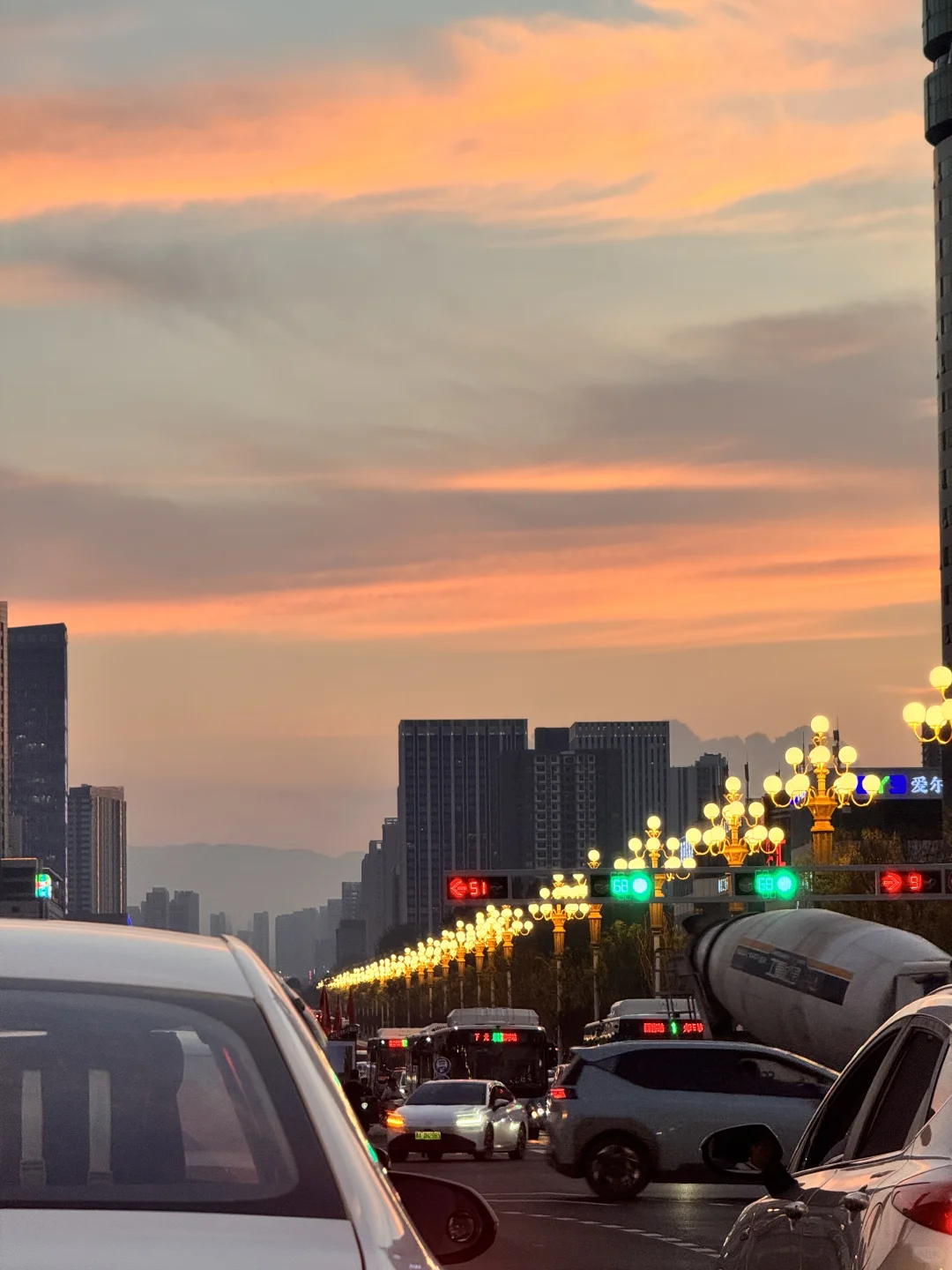 担心你错过了太原今天的晚霞