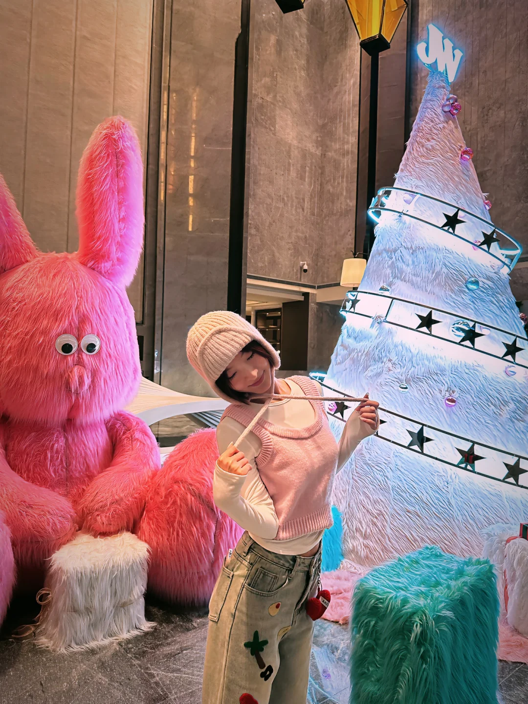 太原 今年之最-最粉圣诞树🎄