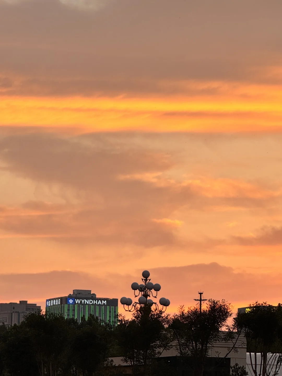 担心你错过了太原今天的晚霞