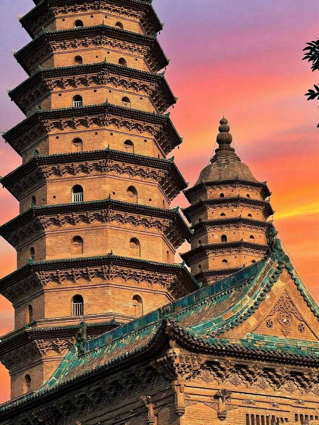 太原永祚寺双塔｜作为太原人的我第一次来