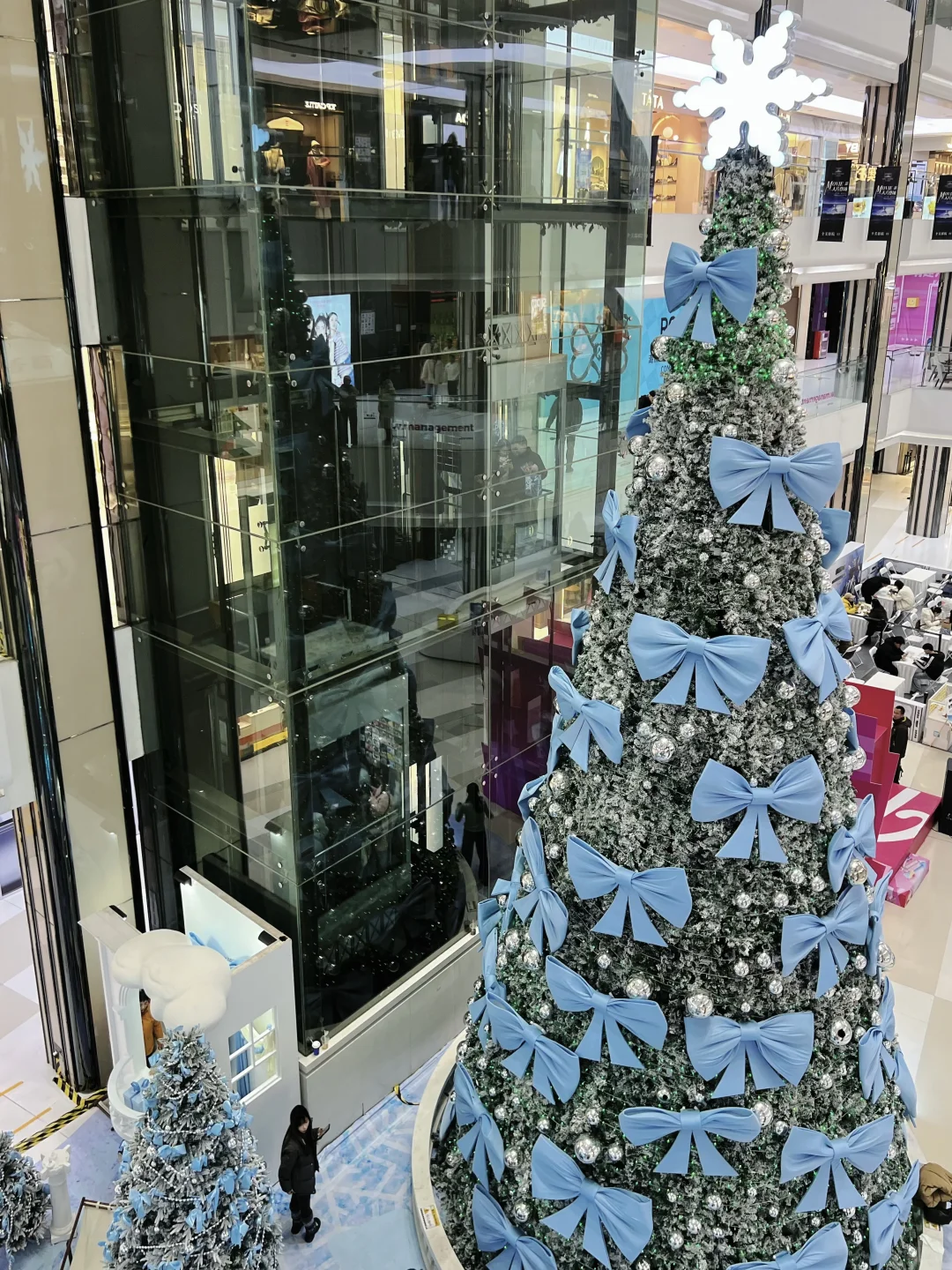 为了这颗圣诞树…我还想来一万次太原🩵❄️