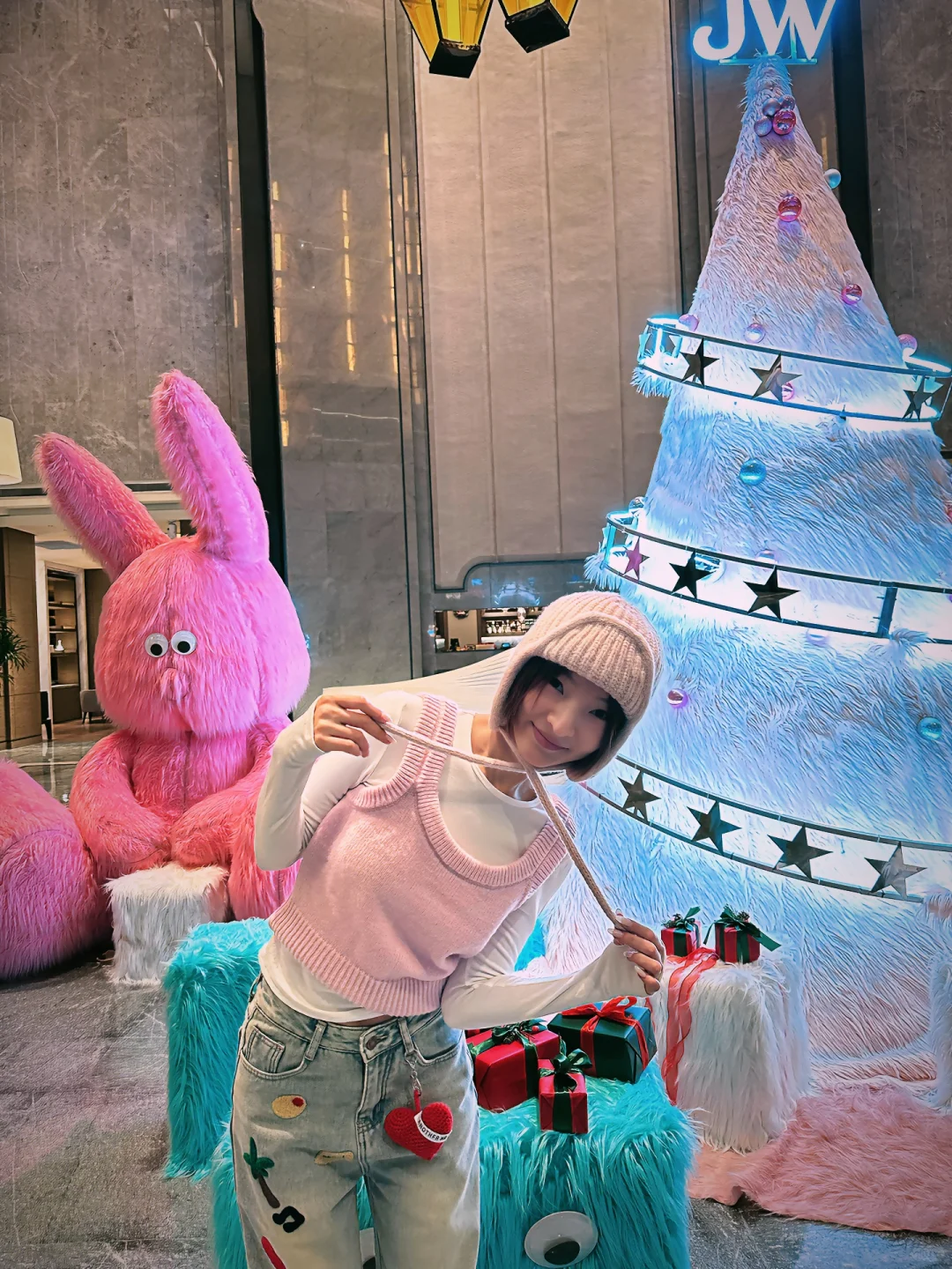 太原 今年之最-最粉圣诞树🎄