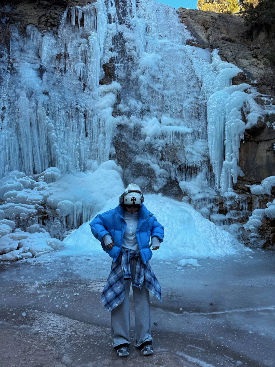 太原 今年的冰瀑也太美了吧