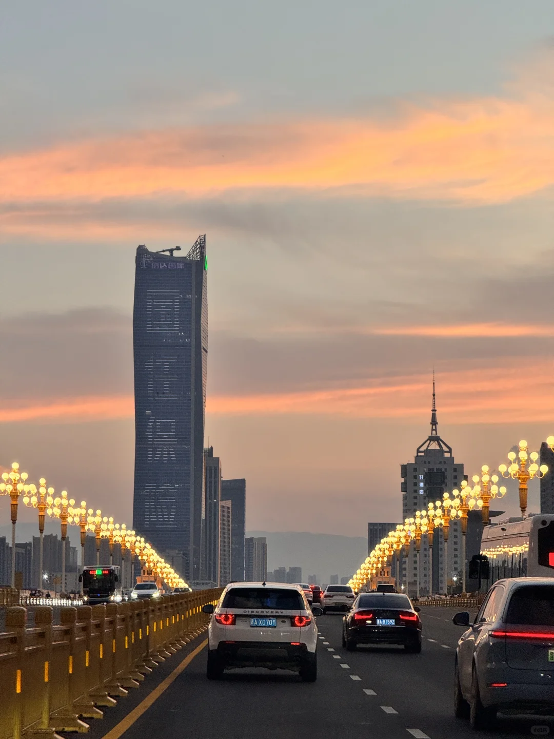 担心你错过了太原今天的晚霞