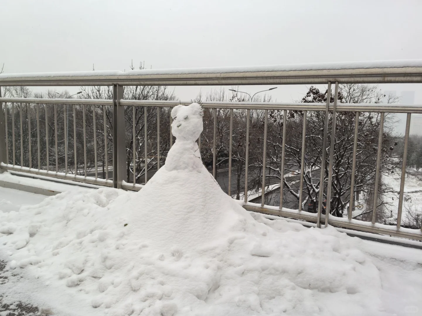宝子们！太原初雪真的来了‼️