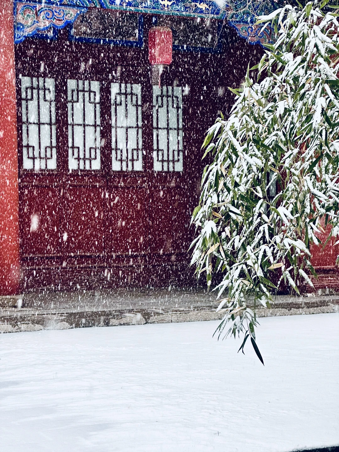 ❄️12.12太原初雪！文庙！这一刻美成了诗…