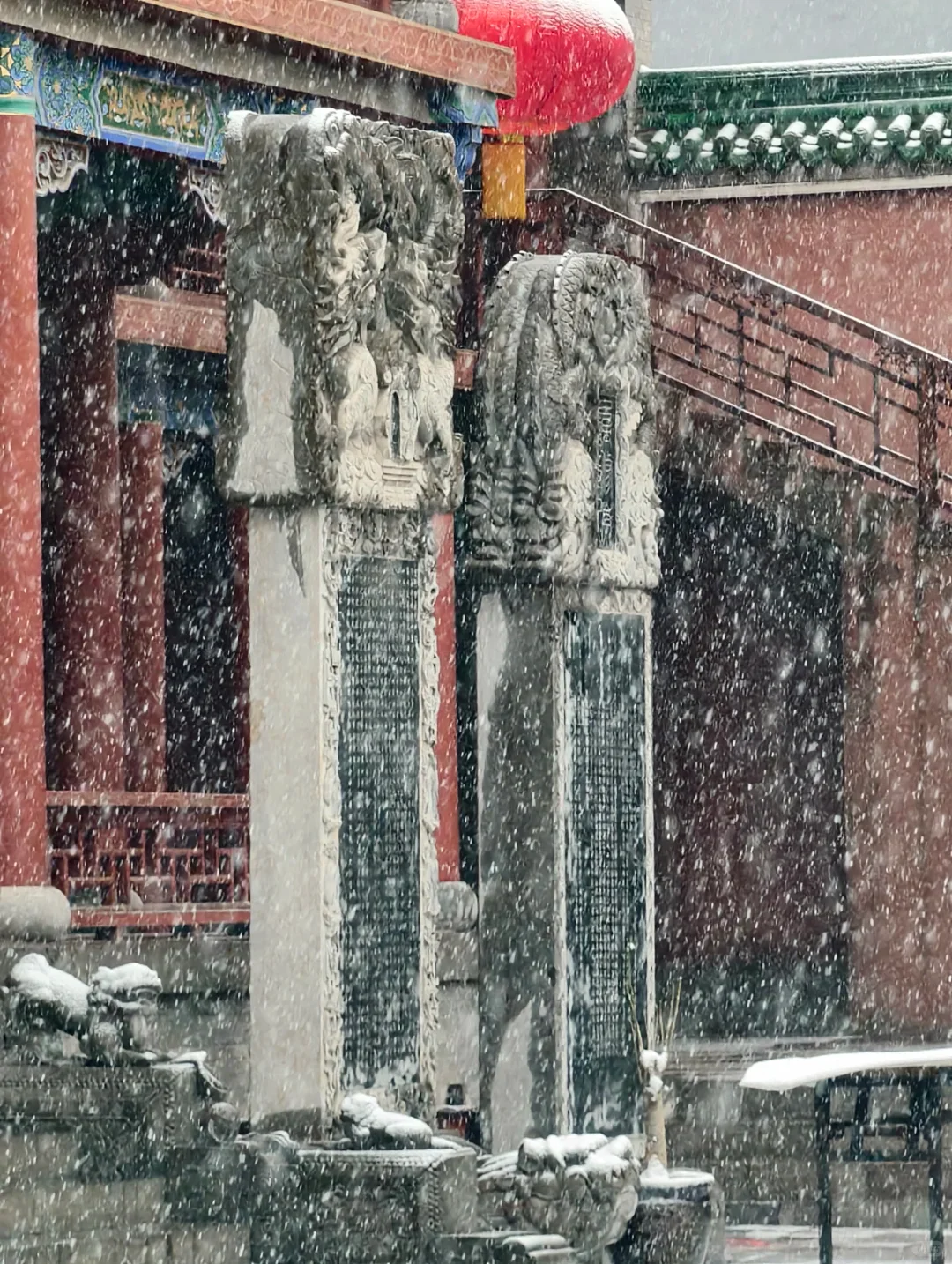 没有人能拒绝下过雪❄️的太原！