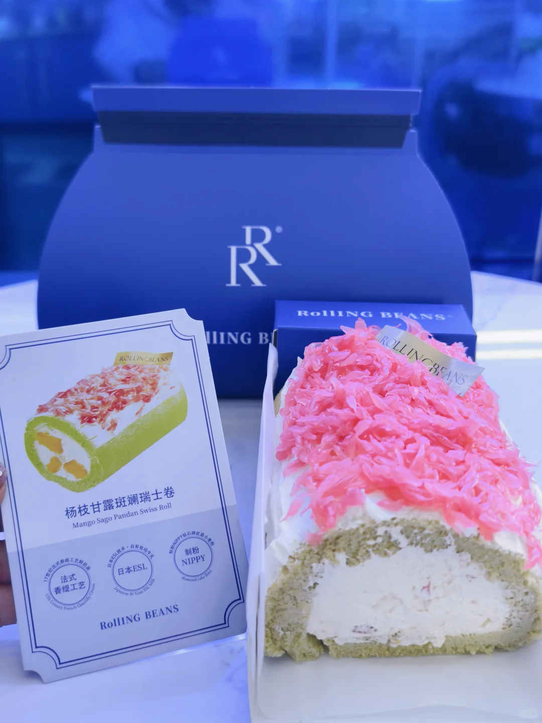 冬天一定要吃杨枝甘露瑞士卷！太原新品