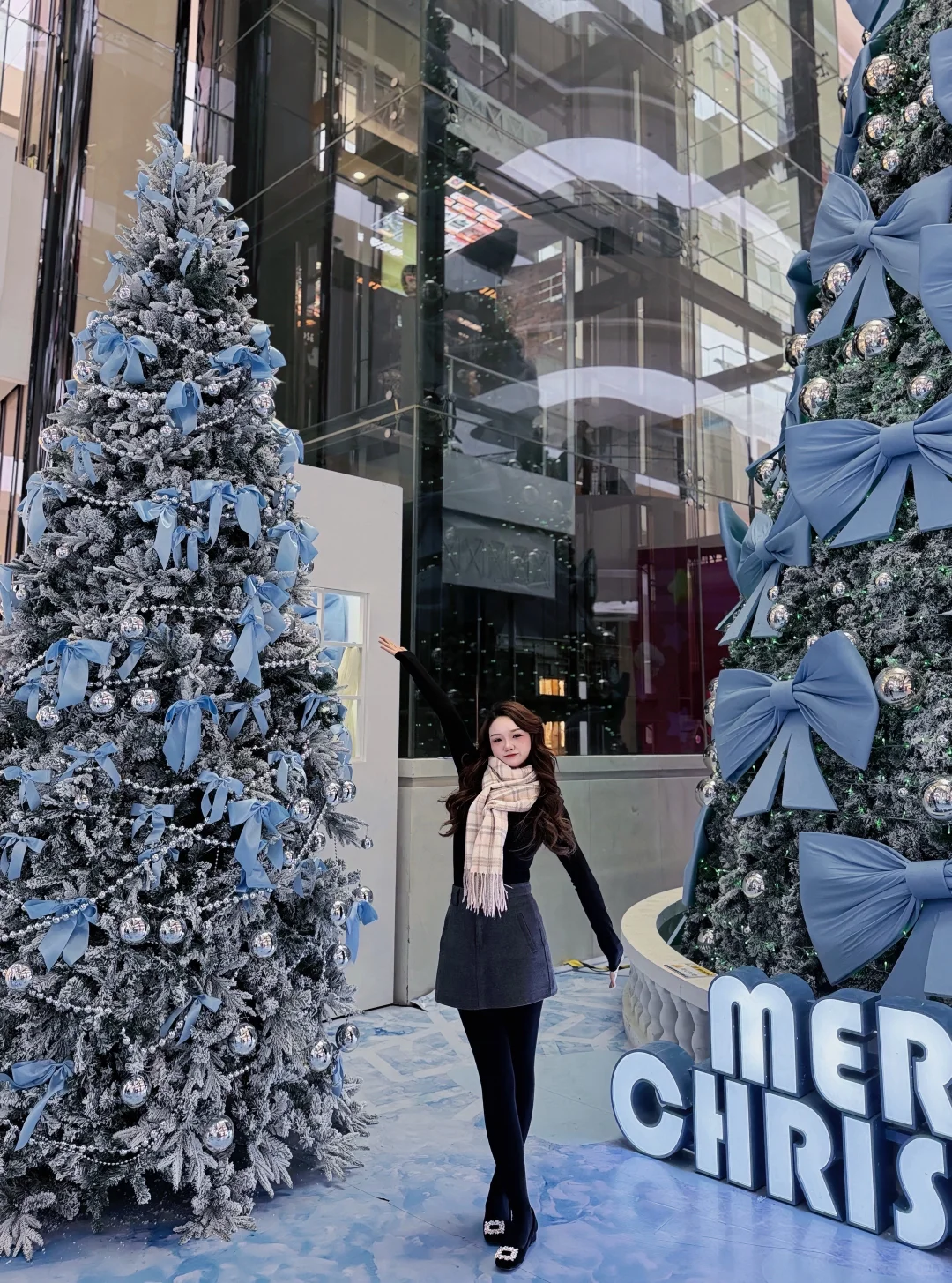 圣诞树这个机位拍照绝了！！！