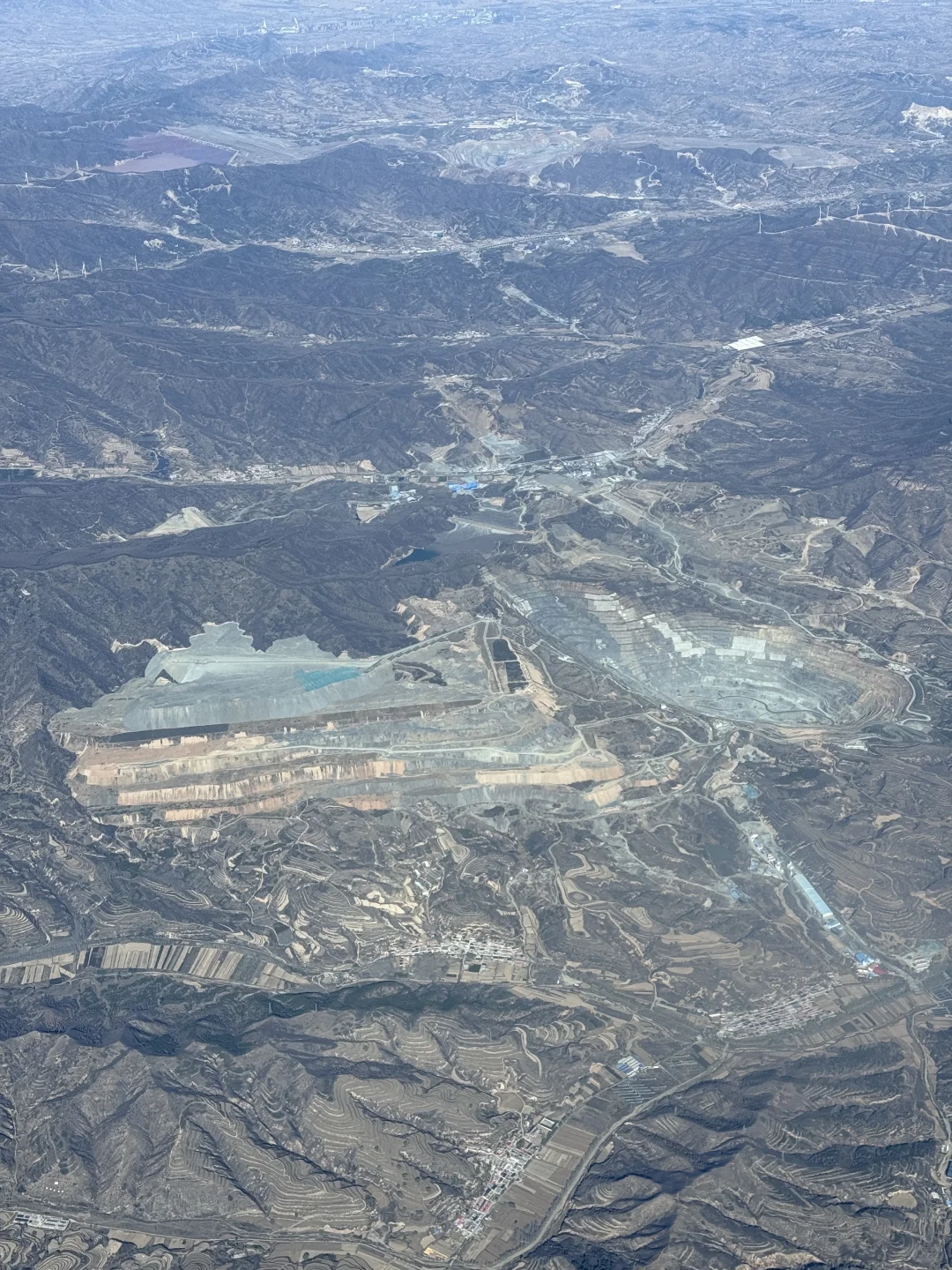 第一次认真地俯瞰了太原市