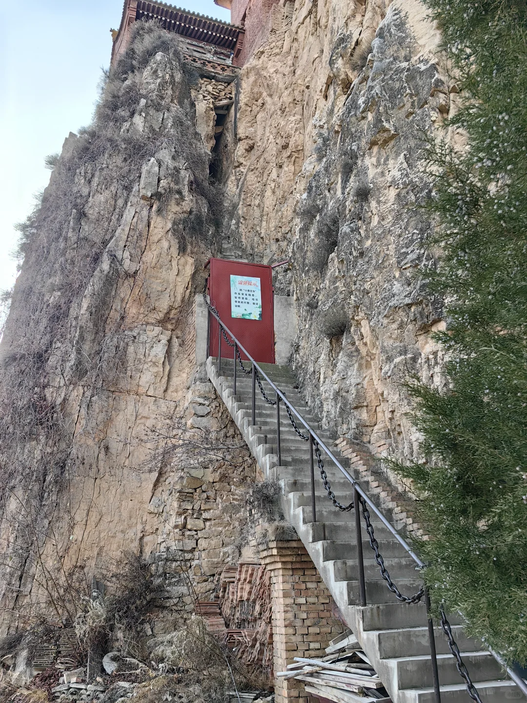 山西大同市-小悬空寺