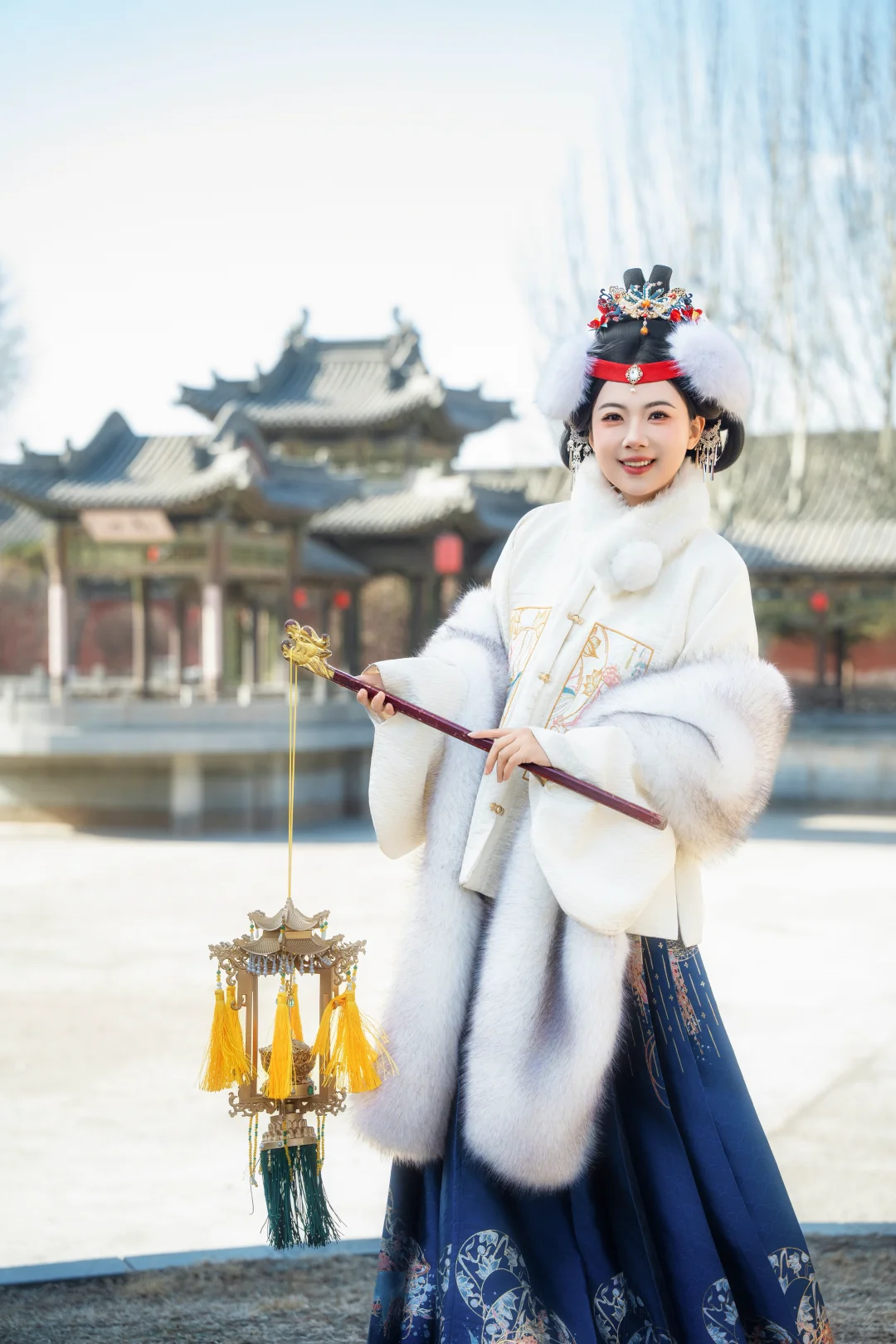 明制汉服，大同的冬天不是那么冷