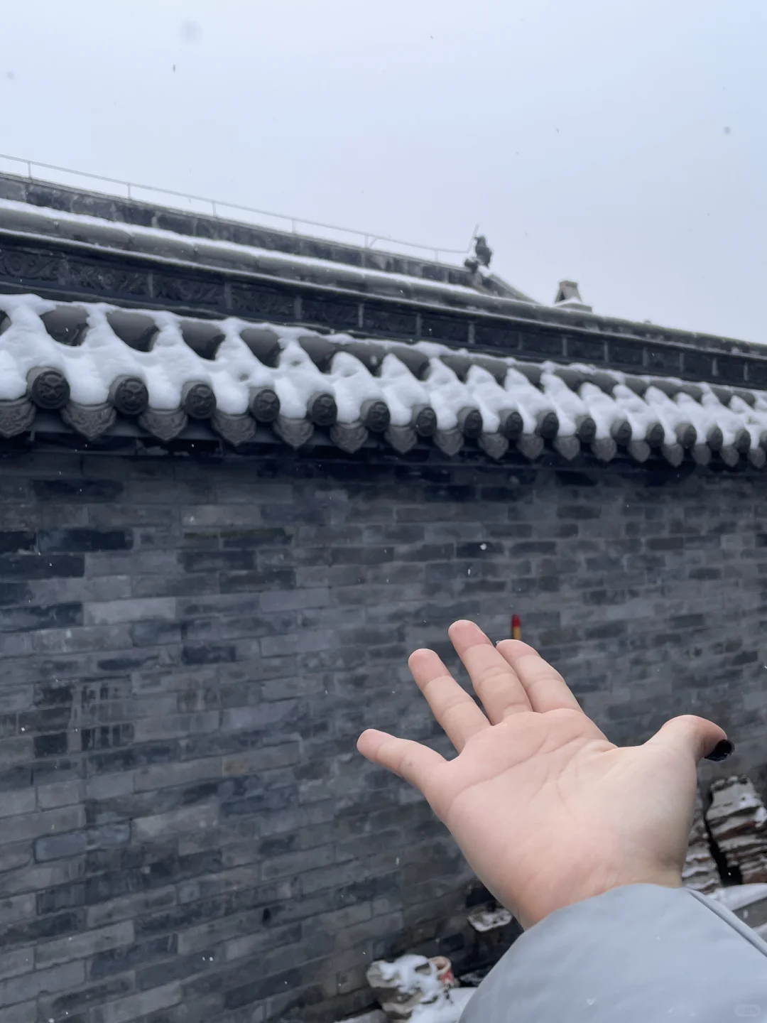 12月16日，大同下雪啦！