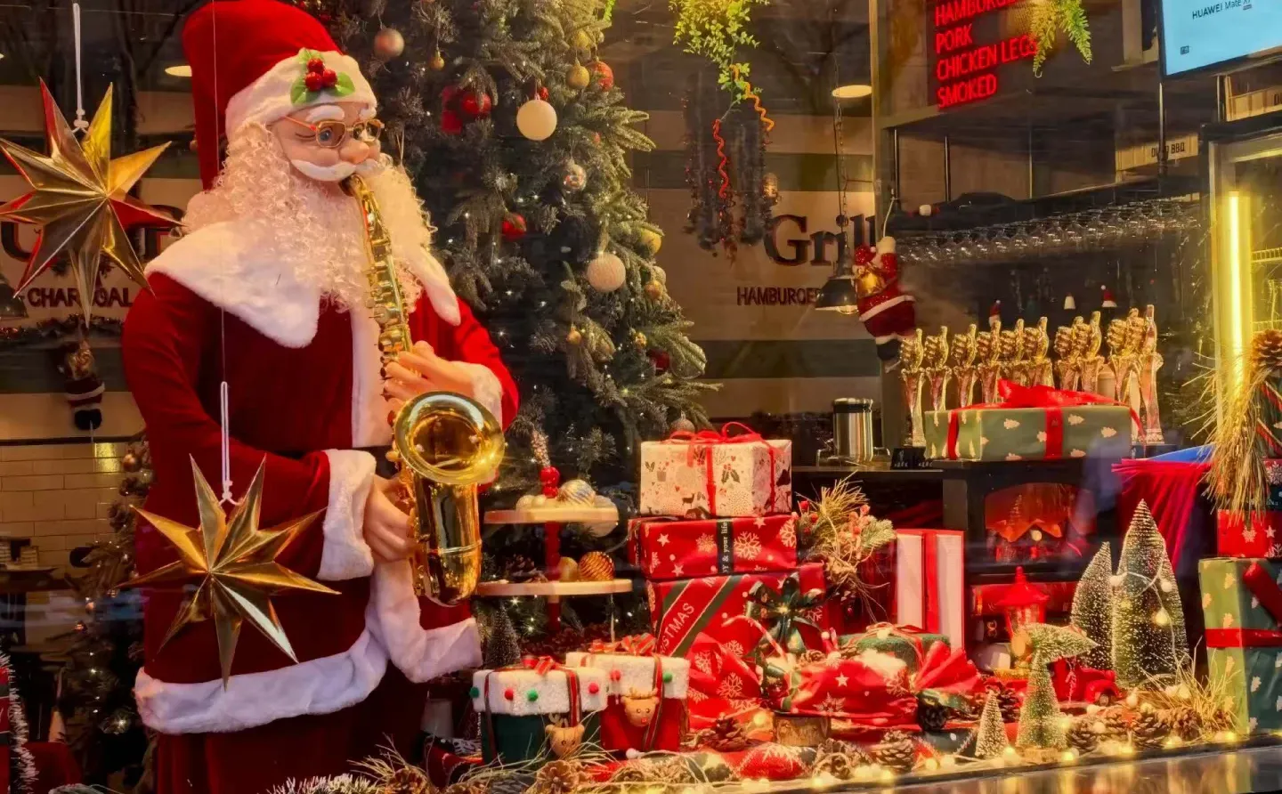 大同的圣诞气息🎄