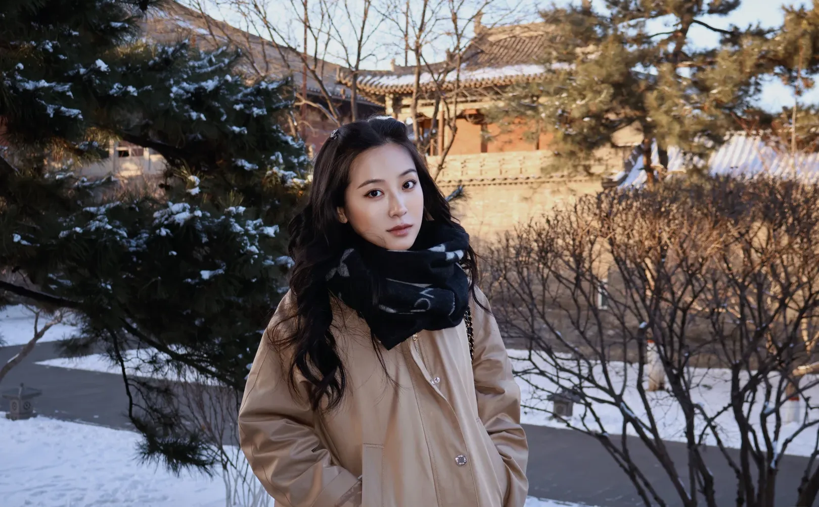 大同陪拍｜雪天的华严寺