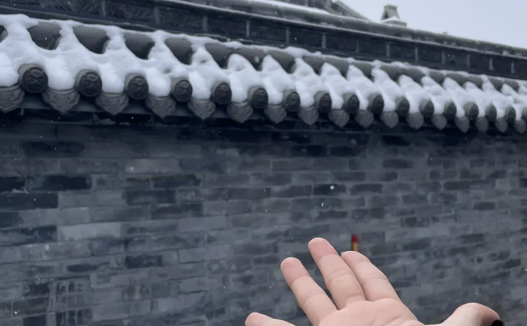 12月16日，大同下雪啦！