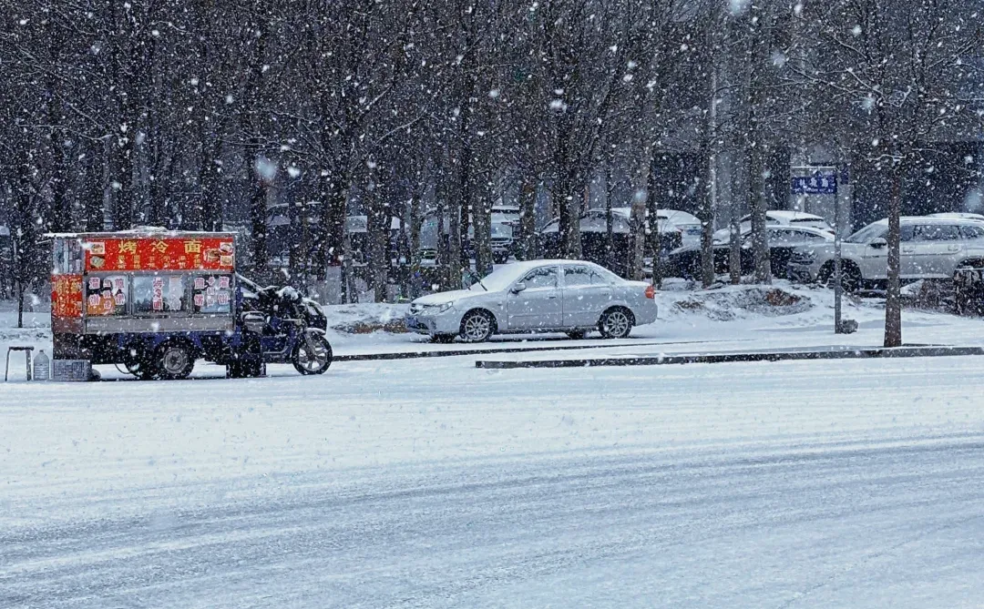 大同下雪了