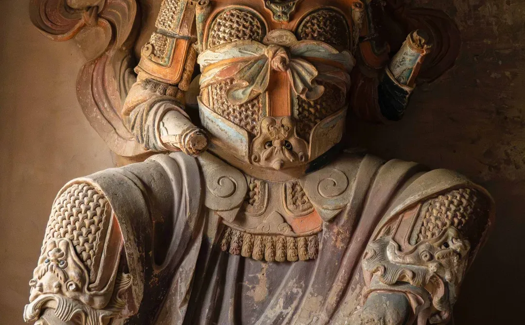 长治这座乡野小寺 藏着宋代彩塑的天花板