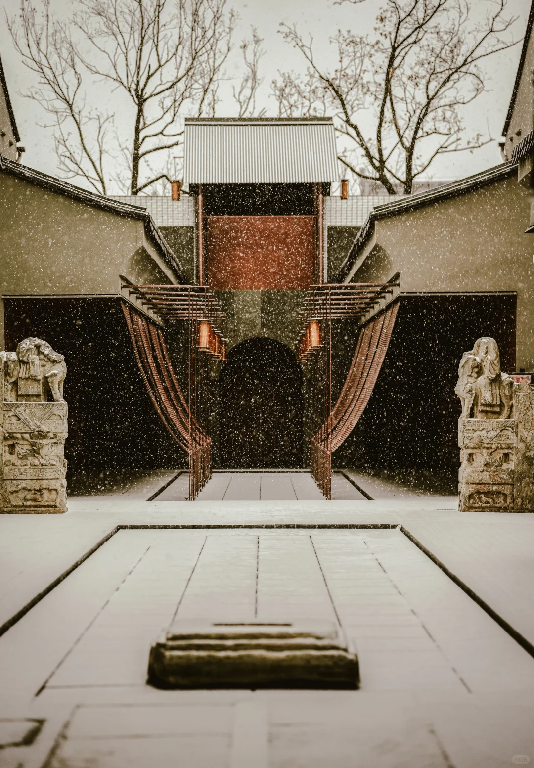 一下雪，大同就变成了平城