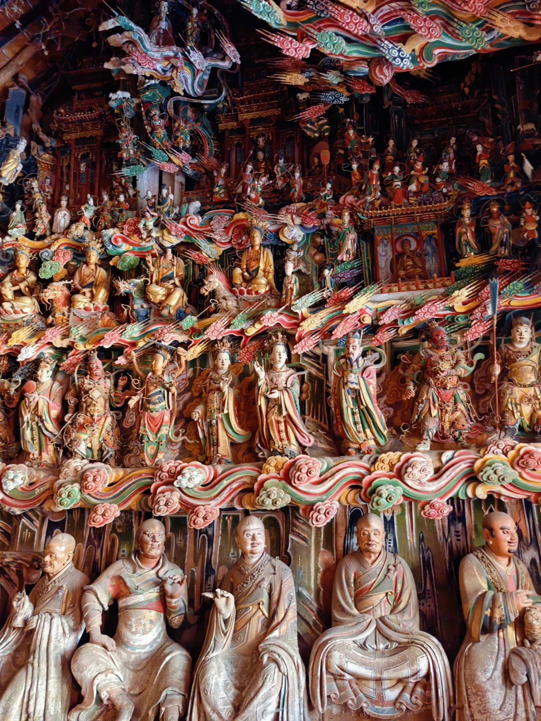 救命❗比小西天更震撼的明代悬塑是什么体验