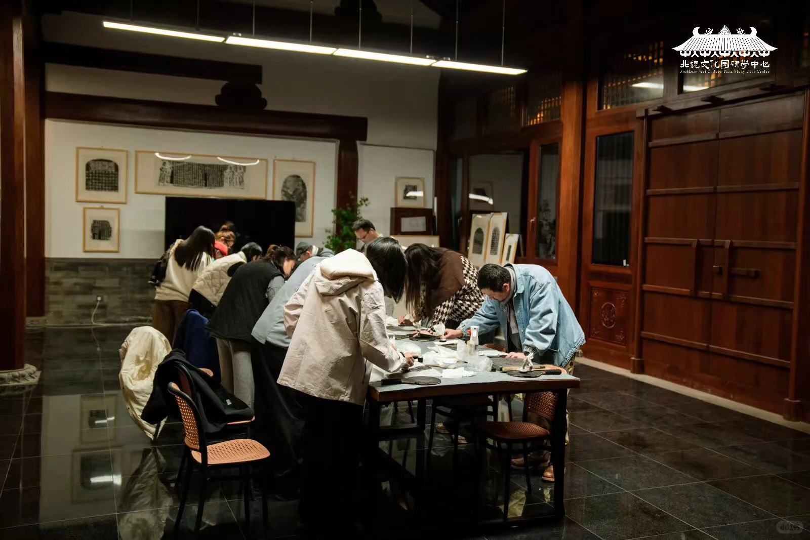 大同研学—平城魏碑拓片制作