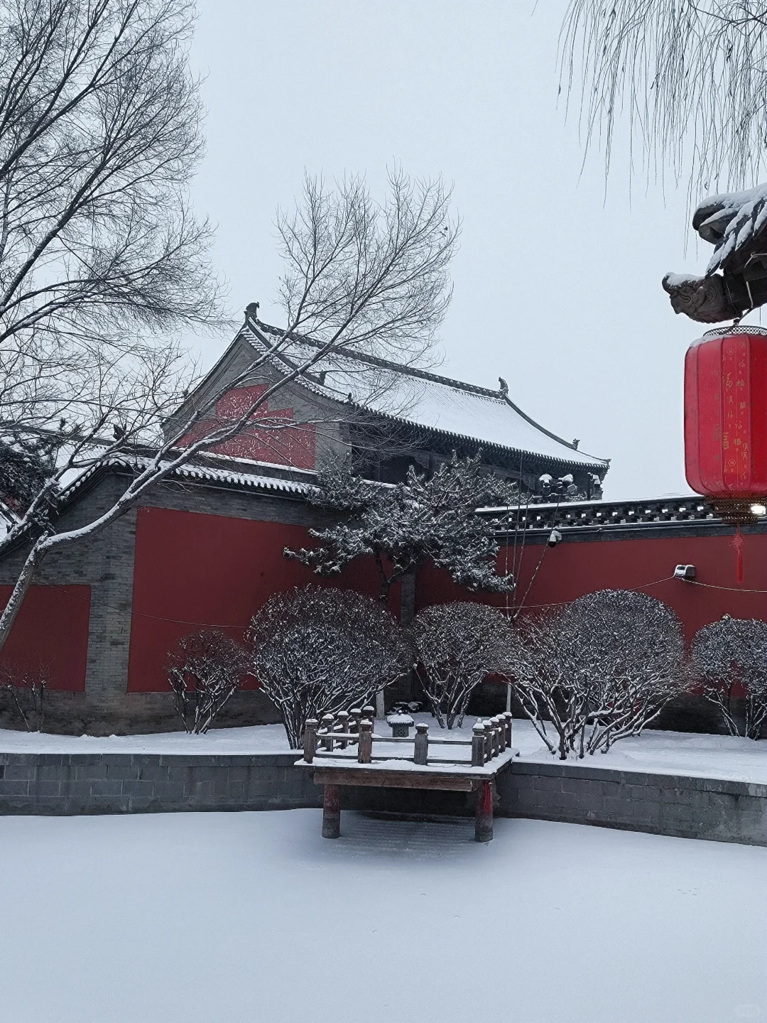 落雪后的大同，才是真正的平城