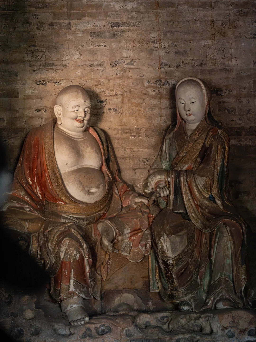 长治这座乡野小寺 藏着宋代彩塑的天花板