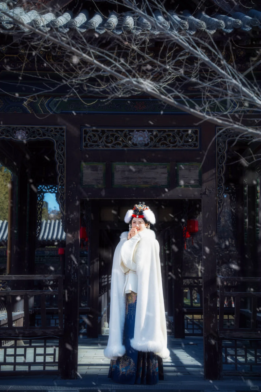 明制汉服，大同的冬天不是那么冷