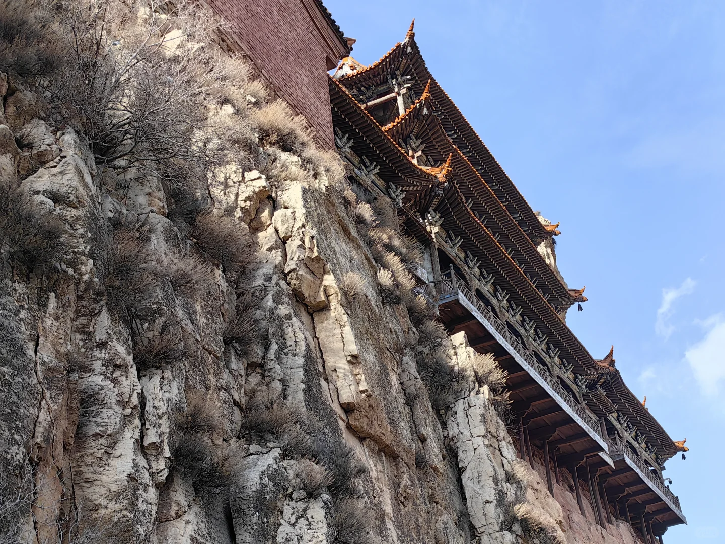 山西大同市-小悬空寺