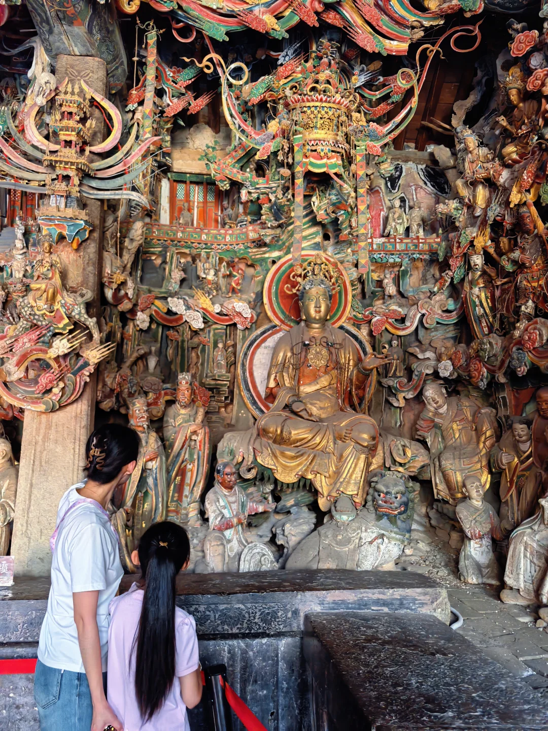 救命❗比小西天更震撼的明代悬塑是什么体验