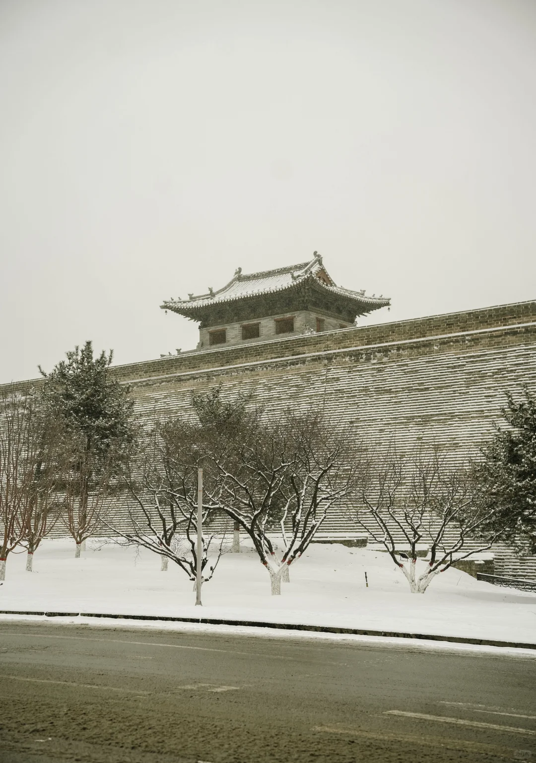 一下雪，大同就变成了平城