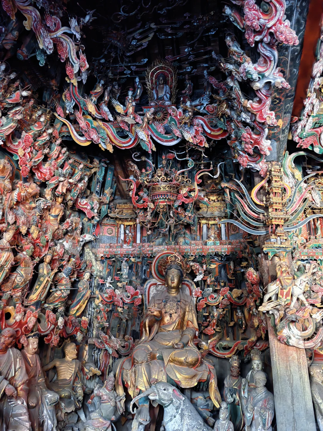 救命❗比小西天更震撼的明代悬塑是什么体验